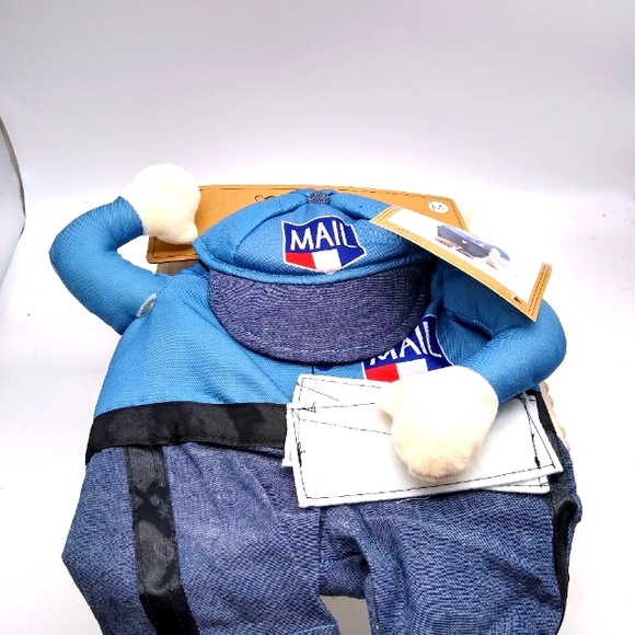 Medium Witchcrafters Mailman Pet Costume - Picture 3 of 4